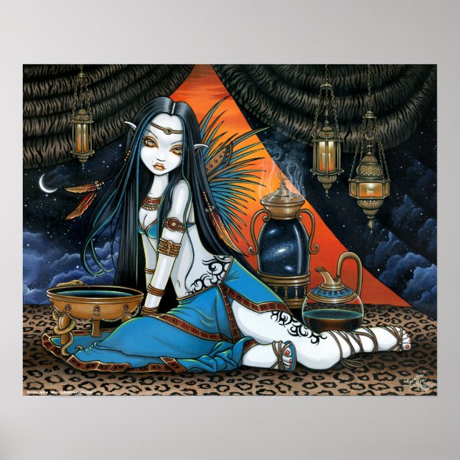 Santha Celestial Tribal Sage Fairy Angel Poster (Framsidan)