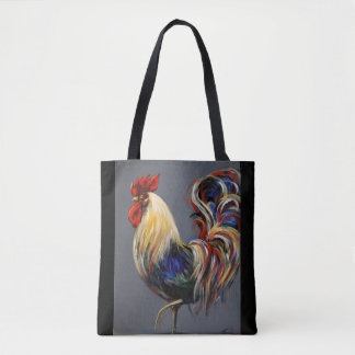 "Santiago" Art Tote Tygkasse