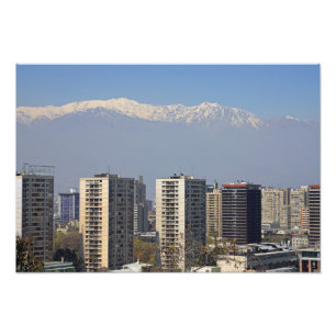 Santiago, Chile Fototryck