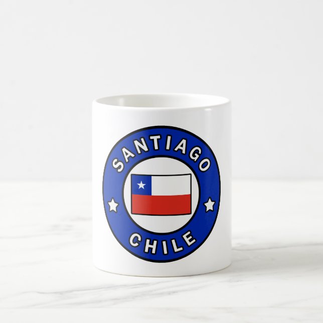 Santiago Chile Kaffemugg (Center)