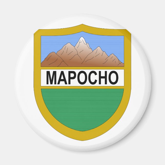 Santiago, Chile Magnet (Framsidan)