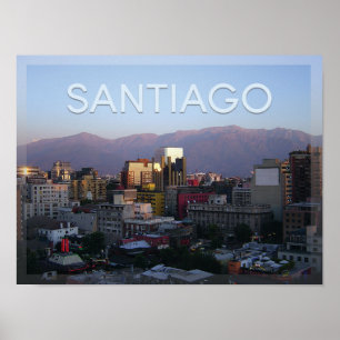 Santiago - Chile Poster