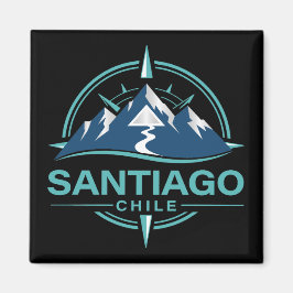 Santiago Chile Sydamerika Magnet