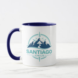 Santiago Chile Sydamerika Mugg