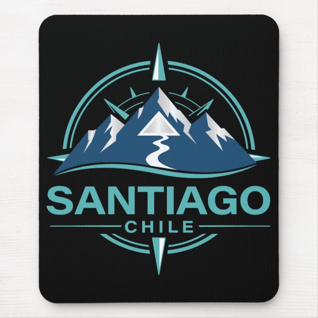 Santiago Chile Sydamerika Musmatta (Framsidan)