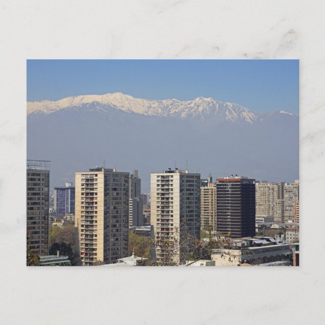 Santiago, Chile Vykort (Framsida)