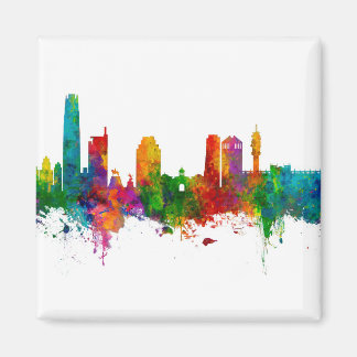 Santiago de Chile Skyline Magnet