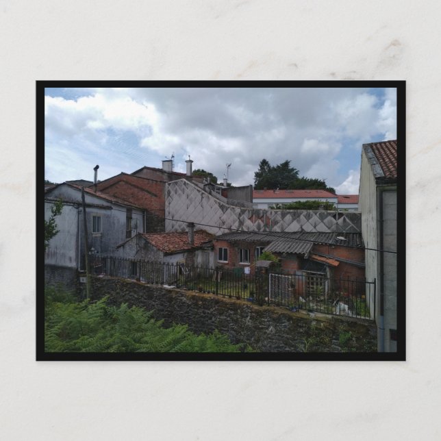 Santiago de Compostela, Galicien (Spanien) Vykort (Framsida)