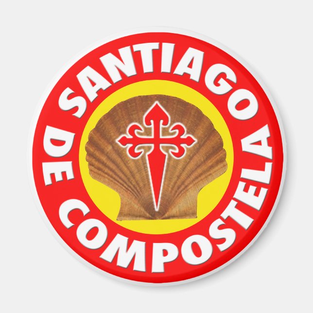 Santiago de Compostela Magnet (Framsidan)