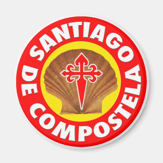 Santiago de Compostela Magnet (Framsidan)
