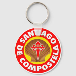 Santiago de Compostela Nyckelring