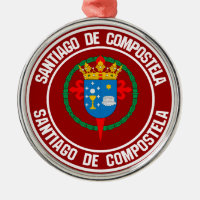 Santiago de Compostela Round Emblem