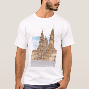 Santiago de Compostela. Western fasad. Spanien T Shirt
