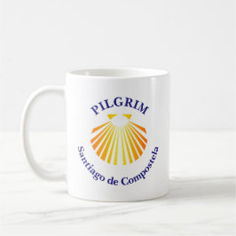 Santiago de Compostella pilgrimer Kaffemugg