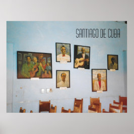 Santiago de Cuba Landmark Music Klubb Photo Poster