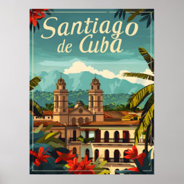 Santiago de Cuba: Rhythmic Soul i Karibien Poster
