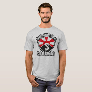 Santiago de Cuba utrustar kubansk baseball Tee Shirt