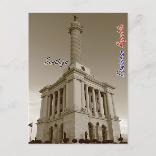 Santiago Dominikanska Republiken vykort (Framsida)
