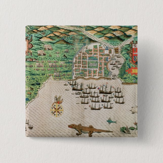 Santiago Kap Verde, 1589 2 Knapp (Framsida)