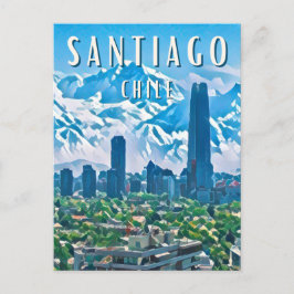 Santiago : La ville cosmopolite Vykort