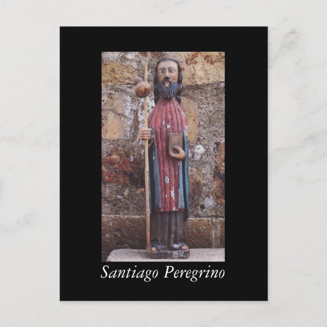 Santiago Peregrino Vykort (Framsida)