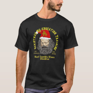 Santifa Claus Santifa Klaus Anti jul Marx So T Shirt