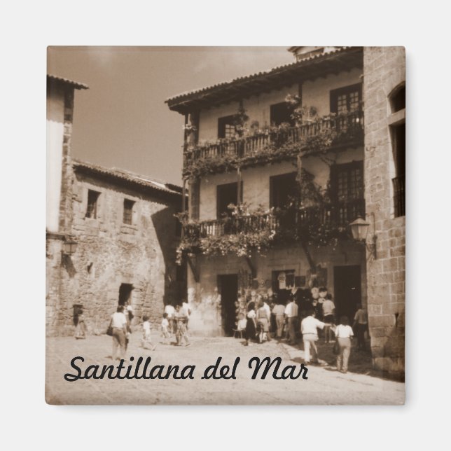 Santillana Del Mar Magnet (Framsidan)