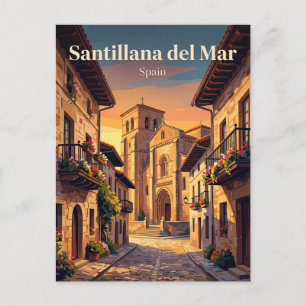 Santillana del Mar Spanien Vykort