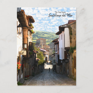 Santillana Morn-Spain Postcard Vykort