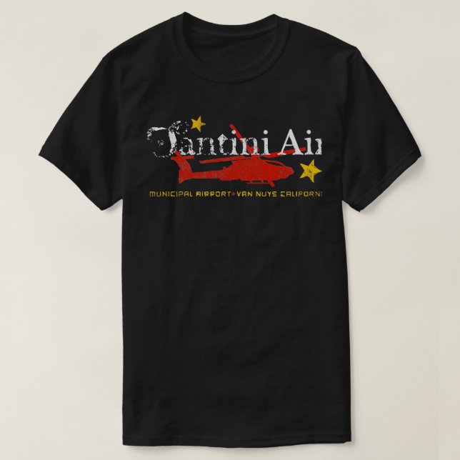 Santini Luft drabbad T Shirt (Design framsida)