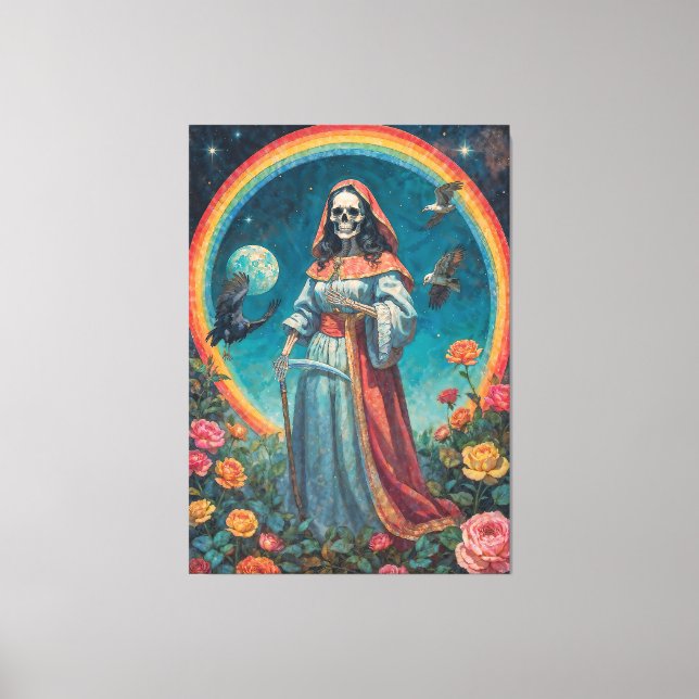 Santisima muerte canvastryck (Framsida)