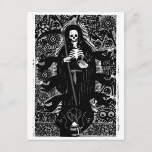 Santisima Muerte Vykort