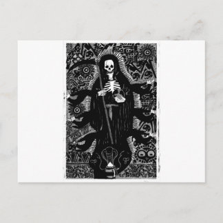 Santisima Muerte Vykort