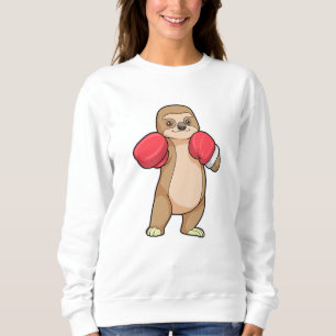 Santit som Boxer med Boxinghandskar T Shirt