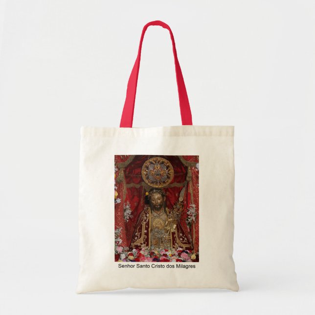 Santo Cristo dos Milagres Bag Tygkasse (Framsidan)
