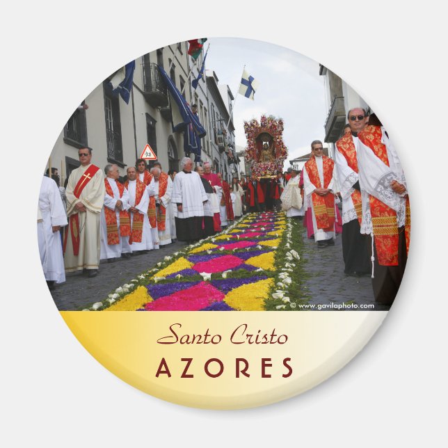 Santo Cristo procession Magnet (Framsidan)