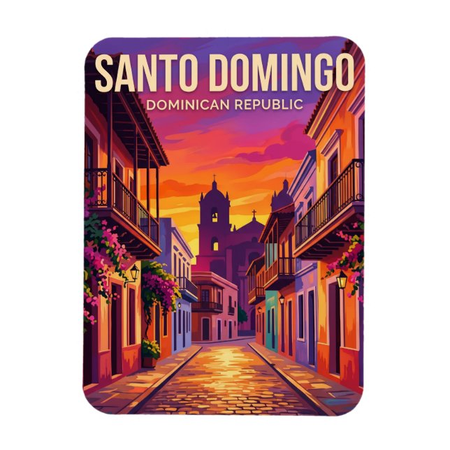Santo Domingo Dominikanska republiken Magnet (Vertikal)
