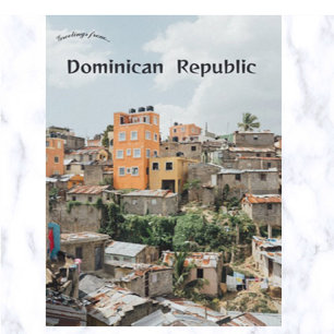 Santo Domingo Dominikanska republiken Vykort