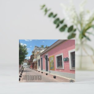 Santo Domingo Dominikanska republiken vykort
