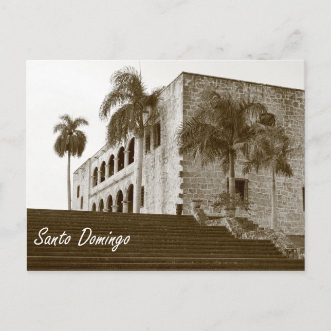 Santo Domingo PostCard Vykort (Framsida)