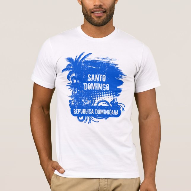 Santo Domingo skjorta Tee Shirt (Framsida)