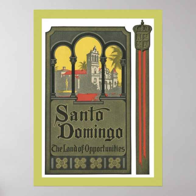 Santo Domingo (tan) Poster (Framsidan)