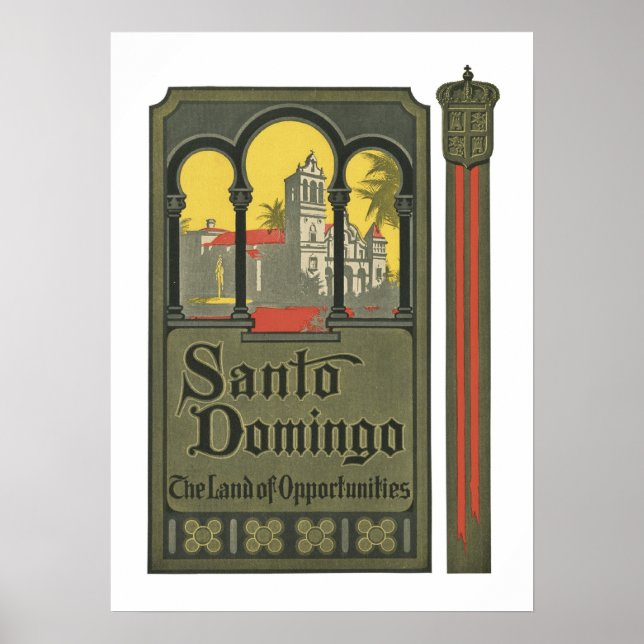 Santo Domingo (vit) Poster (Framsidan)