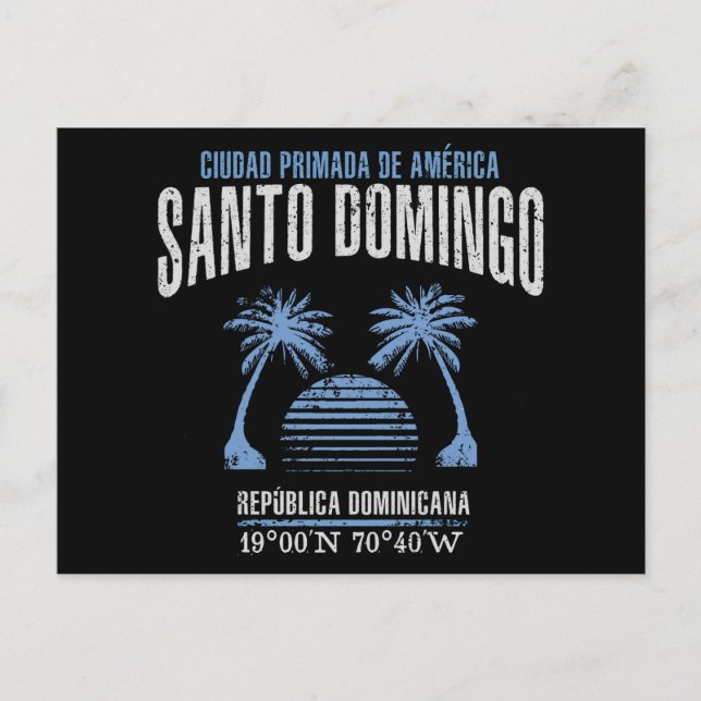 Santo Domingo Vykort (Framsida)