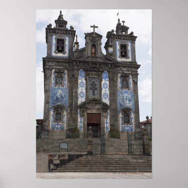 Santo Ildenfonso Church with Tile Panels Poster (Framsidan)