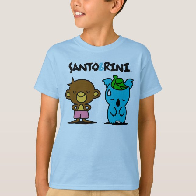 Santo och Rini ungeutslagsplats T-shirt (Framsida)