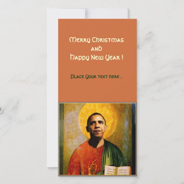 SANTOBAMA JULKORT (Framsida)