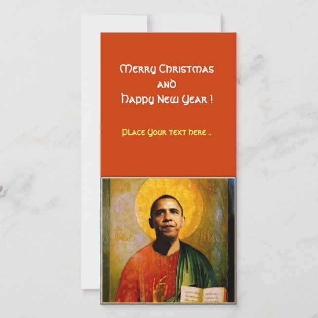 SANTOBAMA JULKORT (Framsida)