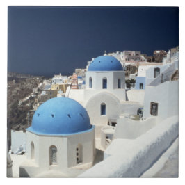 Santoirini Island Greece Ceramic Tile Kakelplatta