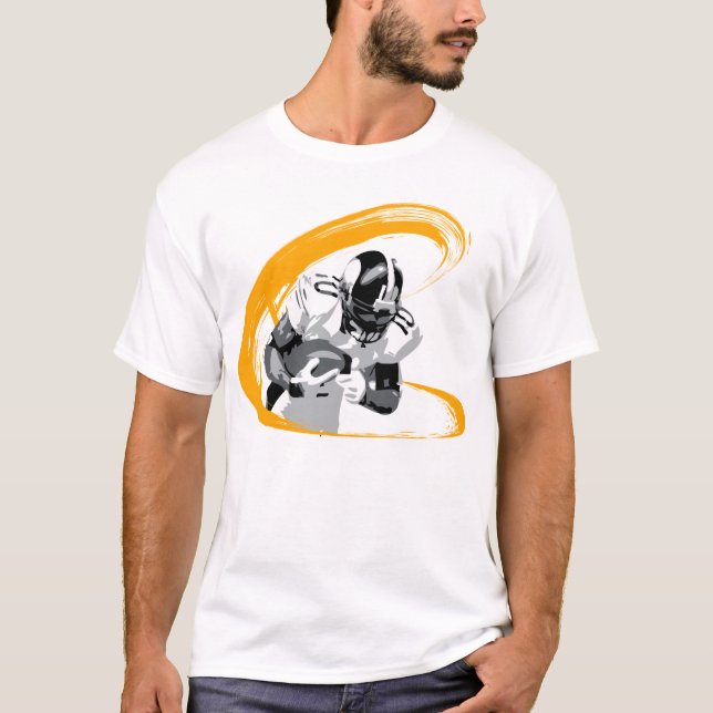 Santonio Holmes illustrationskjorta Tee Shirt (Framsida)